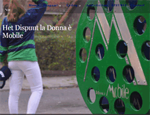 Tablet Screenshot of la-donna-e-mobile.nl